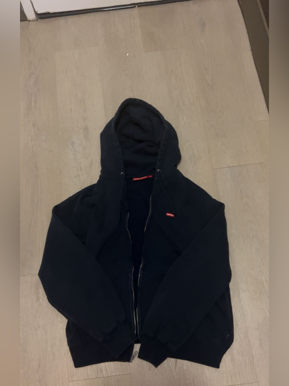 Navy Supreme Zip Up- Unisex